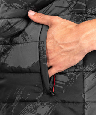 VENUX X MIRAGE PIUMINO SENZA MANICHE - BLACK|GOLD