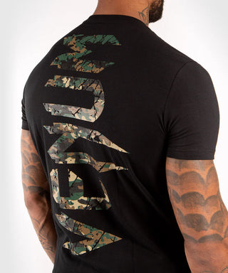 T-Shirt Venum Original Giant - Nero/Camo foresta