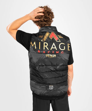 VENUX X MIRAGE PIUMINO SENZA MANICHE - BLACK|GOLD
