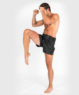 MUAY THAI SHORTS CLASSIC VENUM - BLACK|BLACK