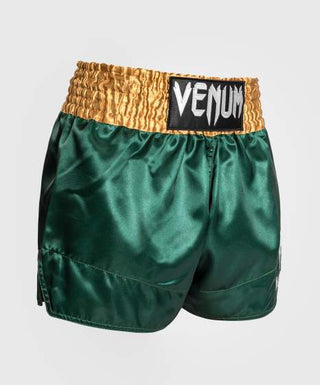 VENUM CLASSIC MUAY THAÏ SHORT - GREEN|GOLD