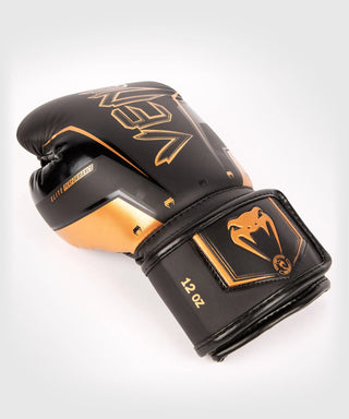 GUANTONE DA BOXE VENUM ELITE EVO - BLACK|BRONZE