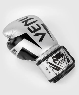 Venum Elite Guantoni da boxe - Argento/Nero